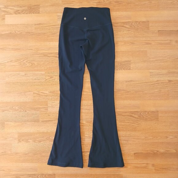 Lululemon Align High Rise Mini-Flare Pant Regular True Navy Size 6 - Picture 4 of 6